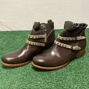 New Alberto Fermani Brown Ankle Boots women’s size 6.5 (OKPM-07-075)